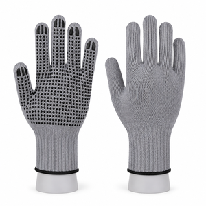 Gants de travail à points protecteurs offrant une couverture durable des mains, une meilleure adhérence de la paume et un mouvement confortable pour les tâches industrielles - Product Image 4