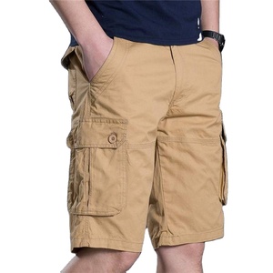 Short cargo de haute qualité pour hommes 100% coton Design décontracté et couleur unie Top Premium pour la vente en gros pas cher Cargo respirant - Product Image 1