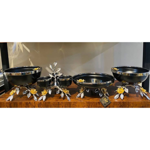 Elegantes y Modernos Tazones de Lujo para Servir Alimentos, de Diseño Exclusivo, Chapados en Oro de Alta Calidad, de Metal de Primera Calidad, Más Vendidos, Artículos de Cocina - Product Image 4