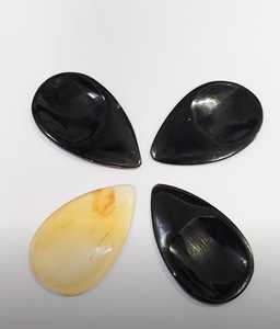 Handmade Natural Buffalo Cow Horn Guitar Picks Coastal Home Decoration <b>Environment</b>-Friendly High Quality for Acoustic Classical - Product Image 5