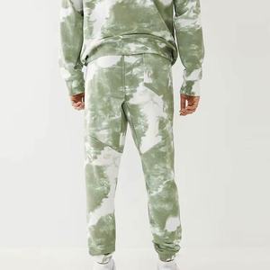 Winter Breathable Plus Size Men's <b>Tie</b> <b>Dye</b> Tracksuit <b>Sets</b> 100% Cotton Wholesale High Quality - Product Image 5
