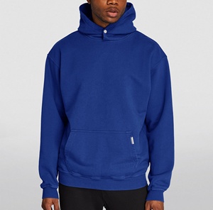 เสื้อฮู้ดดี้ผ้าฝ้ายแท้ 100% แบบสั่งทำพิเศษ ทรงโอเวอร์ไซส์ ระบายอากาศได้ดี คุณภาพสูง แห้งเร็ว สไตล์สตรีทแวร์ พิมพ์ลาย สำหรับฤดูหนาว ผ้าฟลีซสำหรับผู้ชาย - Product Image 3