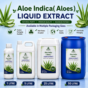 Aloe Indica Liquid Extract Natural <b>Herbal</b> <b>Supplement</b> Pure Plant Extract for Cosmetic and Bulk Use - Product Image 1