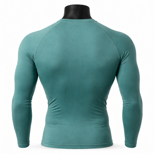Camiseta de Compresión de Manga Larga OEM |   Ropa Deportiva Ligera con Protección Solar UPF50 para Gimnasio, Entrenamiento y Running |   Ropa Deportiva de Marca Privada - Product Image 4