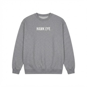เสื้อฮู้ดดี้ลำลองผู้ชาย HAWK EYE SPORTS รุ่นใหม่ล่าสุดสำหรับฤดูใบไม้ร่วง ผ้าฟลีซ 350 กรัม กันน้ำ พิมพ์ลายรักษ์โลก ทรงหลวมไหล่ตก ใส่สบาย - Product Image 3