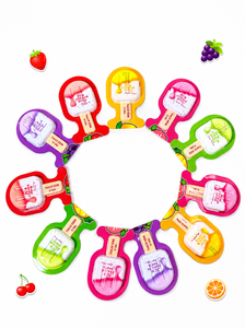 Helado de Frutas 350gr, Barra de Gelatina Suave, Snack de Gelatina de Frutas, Mejor Servir Frío, OEM ODM, Venta al por Mayor de Fábrica, Sabor Dulce Multicolor - Product Image 4