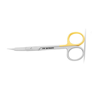 Juego de Tijeras Quirúrgicas Manuales de Alta Calidad con Certificación CE, Juego de Dos Tijeras de 13 cm con Hojas Dentadas Rectas y Curvas para un Corte Preciso - Product Image 5