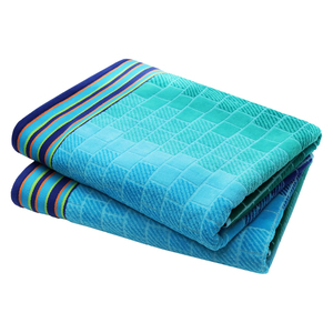 Toalla de Playa Jacquard Grande 100% Algodón con Estampado Personalizado, Estilo Moderno, Secado Rápido, Alta Calidad, Uso en Verano, Diseño de Logotipo Gratuito Garantizado - Product Image 1