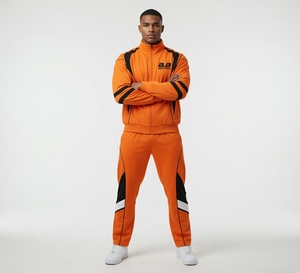 Winter Hooded Lightweight Windbreaker Track Suits Spandex/Polyester Breathable Plus Size Two Piece Sets for Men and <b>Women</b> - Product Image 6