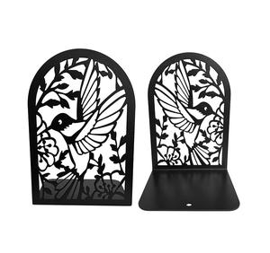 Porte-livres en métal vintage traditionnel pour une décoration classique de bibliothèque à domicile, ajoutant un charme intemporel, une présence élégante sur l'étagère, cadeau de mariage - Product Image 1