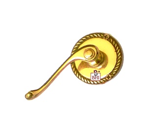 Poignée de porte sur Rose Levier de verrouillage Poignée de verrouillage Poignée de porte sur Rose Poignées de porte Intimité interne Poignée de porte Maison et bureau - Product Image 4