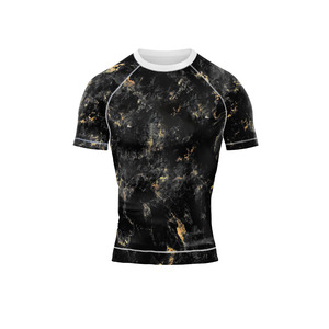 OEM Unisex Spandex/Polyester Rash Guard Compression Shirt with Breathable Quick Dry Features for Gym and Outdoor Sports - Product Image 1