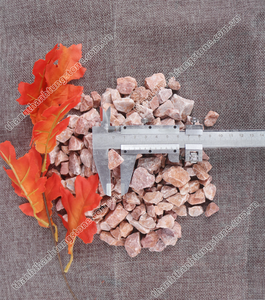 Vente en gros de pierres naturelles dégringolées en marbre rose et de gravier concassé pour l'aménagement paysager de chemins et de jardins de villas - Product Image 4