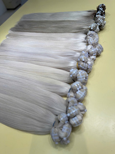 Nasa Hair Hot Premium 20-26 Inch 100% Remy Virgin Vietnamese Hair Extensions Machine Weft Super Double Drawn #<b>PLA</b> Wholesale - Product Image 4