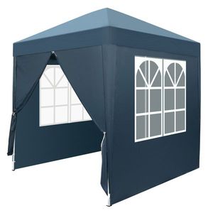 Blue Right Angle Folding Tent 2 X 2m Practical Waterproof Camping Tent with Two Doors and Two Windows - Product Image 4