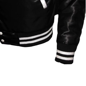 Chaqueta Bomber de Satén para Hombre de Alta Calidad, Nuevo Estilo Acolchado con Decoración Bordada - Product Image 5