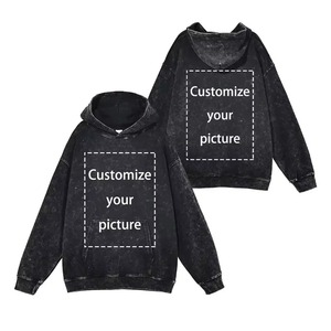Customizable <b>Men's</b> Hooded Sweatshirt 100% Cotton Knitted Regular Fit Casual Autumn Wear Front Pocket Design Heat-Transfer Lined - Product Image 1
