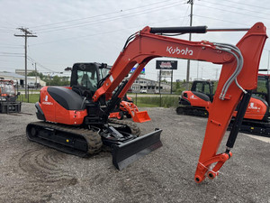 รถขุด Kubota KX080-5 ราคาส่งถูก พร้อมเครื่องยนต์ มอเตอร์ ปั๊ม เกียร์ แบริ่ง และกระบอกสูบ KYB 74.3 แรงม้า จัดส่งรวดเร็ว - Product Image 4