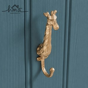 Hand Forged Solid Brass Wall <b>Hook</b> Rustic <b>Decorative</b> <b>Coat</b> <b>Hook</b> Heavy Duty Towel Robe Key Hat Bag Hanger Home Entryway Bathroom - Product Image 3