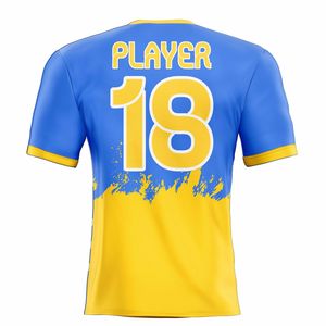 เสื้อฟุตบอลทีมคุณภาพพรีเมียม แบบสั่งทำพิเศษด้วยเทคนิค Sublimation เนื้อผ้าระบายอากาศได้ดี ชุดกีฬาสำหรับนักกีฬา ผลิตจำนวนมาก - Product Image 6