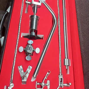 Système de fixation flexible pour rétracteur cérébral LEYLA, en acier inoxydable, ensemble d'instruments chirurgicaux manuels non stériles, auto-fixant pour vessie - Product Image 2