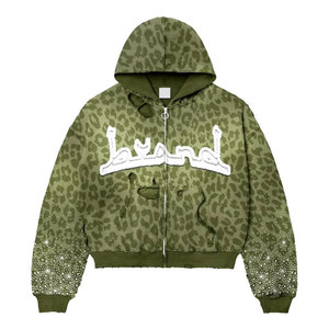 เสื้อฮู้ดดี้สตรีทแวร์คุณภาพสูงราคาถูก ผ้าคอตตอนผสม ใส่ได้ในฤดูหนาว อุ่นสบาย ขายออนไลน์ เสื้อฮู้ดดี้ผู้ชาย - Product Image 5