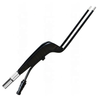 Regal Impex RI-ES0-2124 Pince bipolaire à aspiration à baïonnette portative, réutilisable, antiadhésive, instruments électrochirurgicaux pour chiens