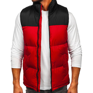 Custom Undershirt Sleeveless Duck <b>Down</b> Blank Puffer Vest Men Duck Man Jacket <b>Down</b> Puffer Vest Plus Size Men's Vests - Product Image 1