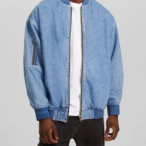 High Quality Custom Made <b>Men</b> Winter Denim <b>Jacket</b> Waterproof Vintage Durable Stylish OEM Service Available Outerwear 100% Cotton - Product Image 1