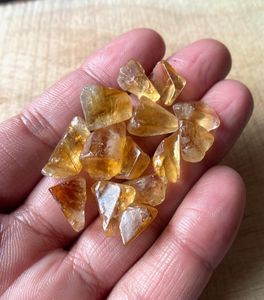 Natural Brazil Citrine Rough <b>Crystal</b> Stones Yellow Quartz Chunks Polished Healing Gemstone For Jewelry Making Wholesale - Product Image 5