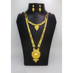 Conjuntos de joyería de boda para mujer chapados en oro, conjuntos de joyería de lujo de Dubái, conjunto de joyería chapada en oro al por mayor, collar de mujer - Product Image 4