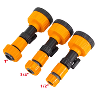 Kit de pistolet d'arrosage 1000 Mesh pour semis, 1/2" 3/4" 1", pour nettoyage domestique, lavage de voitures et jardin