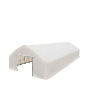 Tettoia per Stoccaggio TMG ST3070E 30FT X 70FT, Resistente, con Copertura in PE da 11 oz, Porte a Scorrimento, Pareti Diritte e Tetto a Falda per Stoccaggio Esterno - Product Image 1