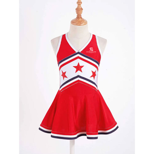 Traje de Animadora Profesional con Lentejuelas para Mujer, con Impresión Personalizada, Fabricante OEM 2026 - Product Image 1