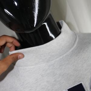 Sudadera con Capucha ROUSE WHITE para Hombre, Invierno, 100% Algodón, Apliques Bordados, Cuello Ancho, Hilos Finos, Estilo Vintage - Product Image 6