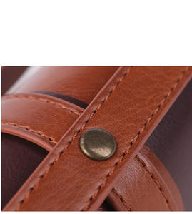 Juego de Ajedrez y Backgammon Plegable Portátil Personalizado, Nuevo Diseño, 3 Tipos de Piezas Duraderas Enrollables de Cuero Vacuno, para Exteriores, Unisex - Product Image 5