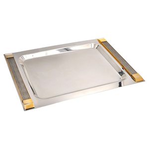 Plateau de service en métal en gros, durable, pour la restauration, les restaurants, les hôtels, les banquets, les fêtes, la maison et le commerce - Product Image 4