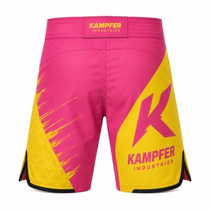 Superior Quality MMA Shorts for Men in Polyester Spandex MMA Shorts Fashion Wear MMA Shorts <b>Stretch</b> Fabric UFC Fight Training - Product Image 2