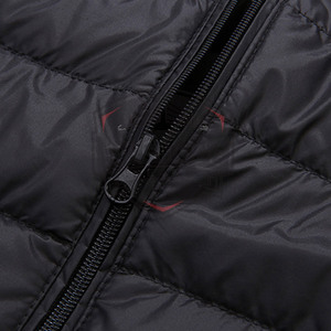 Factory Winter New Arrival <b>Long</b> Sleeve Puffer <b>Jacket</b> with Stand Collar Front Logo Customizable Colors & Sizes - Product Image 6