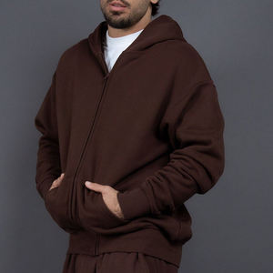 Chándal personalizado para hombre al por mayor, chándal de streetwear de peso pesado, corte holgado para marcas de ropa estadounidenses - Product Image 5