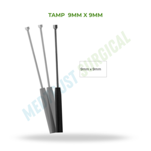 Instrumento Quirúrgico Neuroespinal Tamp de 9 mm x 9 mm para Injertos Óseos y Procedimientos de Fusión Espinal - Product Image 2
