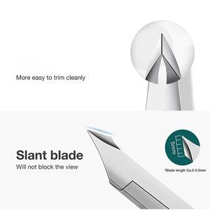 Coupe-ongles professionnel en acier inoxydable, lame plate de 15 mm, lame tranchante, pour les doigts, usage adulte, style simple - Product Image 4