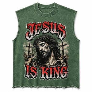Camiseta Gráfica Oversize de Corte Holgado con Lavado Ácido, Estampado DTG, Estilo Urbano, Fabricante de Camisetas de Peso Pesado con Logotipo Personalizado para Hombre - Product Image 2