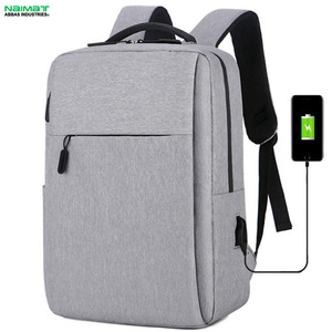 New Custom Design <b>Men</b> Business Laptop <b>Backpack</b> Large Capacity Students Bookbag Waterproof School Bag with USB Charging - Product Image 5