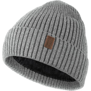 หมวกขี่ม้าหมวกไหมพรมกันน้ำสำหรับนักขี่ม้าหมวกหัวกะโหลกฤดูหนาวที่อบอุ่นมีฉลากส่วนตัวผลิตตามสั่ง - Product Image 1