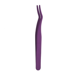 ที่คีบขนตาสแตนเลส พร้อมลายเพ้นท์และตกแต่ง คีบขนตาคุณภาพสูง - Product Image 2