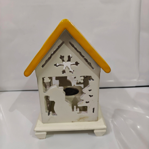 Wooden lamp decor hut lamp home decor lamp decor - Product Image 1