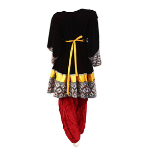 2026 Eid Afghani Tribal Dresses Top Sale Product Women Black, Red & Yellow Color Afghani Tribal Dresses Wholesale Price - Product Image 3