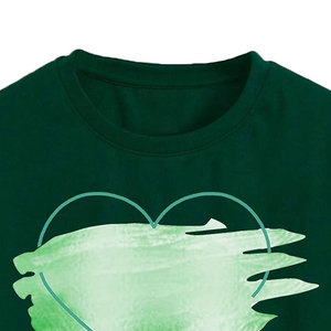 Green New Arrival <b>Top</b> Trendy Lightweight Regular Slim Best High Soft Round Neck New Fashion Casual Wear Summer Women <b>Crop</b> <b>Top</b> - Product Image 2