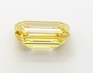 Fournisseur B2B de diamants de laboratoire de qualité supérieure, couleur émeraude jaune intense, 0,98 carat, pureté VS1, taille excellente, pour la revente directe aux bijoutiers. - Product Image 2